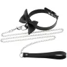 Joy Jewels Collier Laisse Bowy Slave Noir